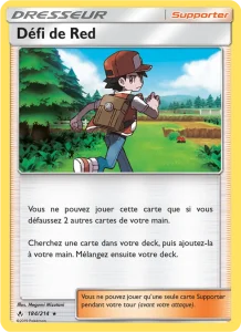 Carte Pokemon Défi de Red 184/214 Alliance Infaillible