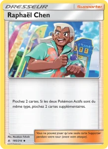 Carte Pokemon Raphaël Chen 185/214 Alliance Infaillible