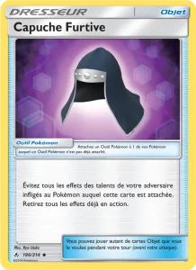 Carte Pokemon Capuche Furtive 186/214 Alliance Infaillible