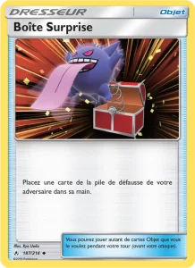 Carte Pokemon Boîte Surprise 187/214 Alliance Infaillible