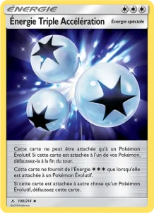 Carte Pokemon Énergie Triple Accélération 190/214 Alliance Infaillible