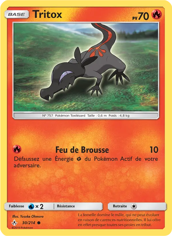 Scan HD carte Pokémon Tritox 30/214 — Alliance Infaillible