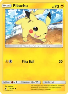 Carte Pokemon Pikachu 54/214 Alliance Infaillible
