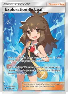 Carte Pokemon Exploration de Leaf 209/214 Alliance Infaillible