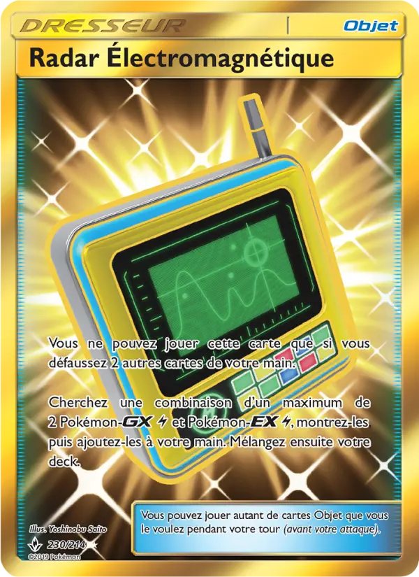 Scan HD carte Pokémon Radar Électromagnétique 230/214 — Alliance Infaillible