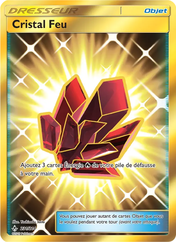 Scan HD carte Pokémon Cristal Feu 231/214 — Alliance Infaillible