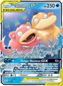 Carte Pokemon Ramoloss et Psykokwak GX 35/236 Harmonie des Esprits