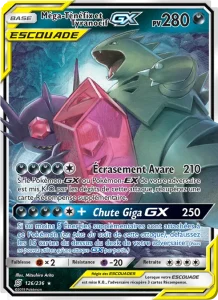 Carte Pokemon Méga-Ténéfix et Tyranocif GX 126/236 Harmonie des Esprits