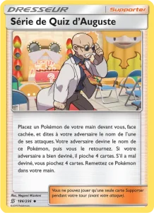 Carte Pokemon Série de Quiz d’Auguste 186/236 Harmonie des Esprits