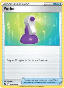 Carte Pokemon Potion 139/159 Zénith Suprême