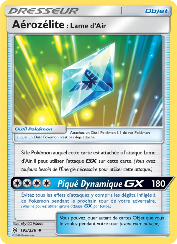 Scan HD carte Pokémon Aérozélite : Lame d’Air 195/236 — Harmonie des Esprits