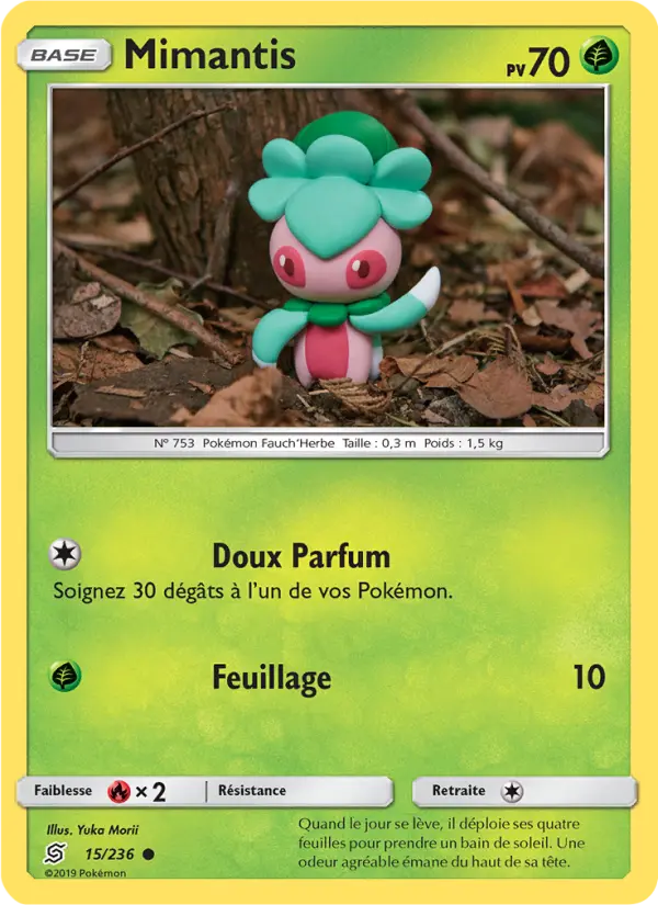 Scan HD carte Pokémon Mimantis 15/236 — Harmonie des Esprits