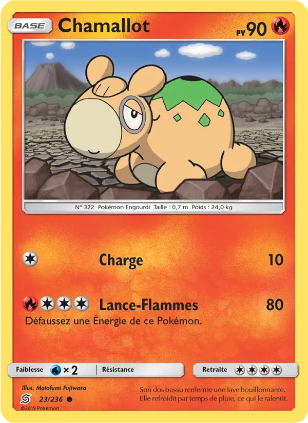 Scan HD carte Pokémon Chamallot 23/236 — Harmonie des Esprits