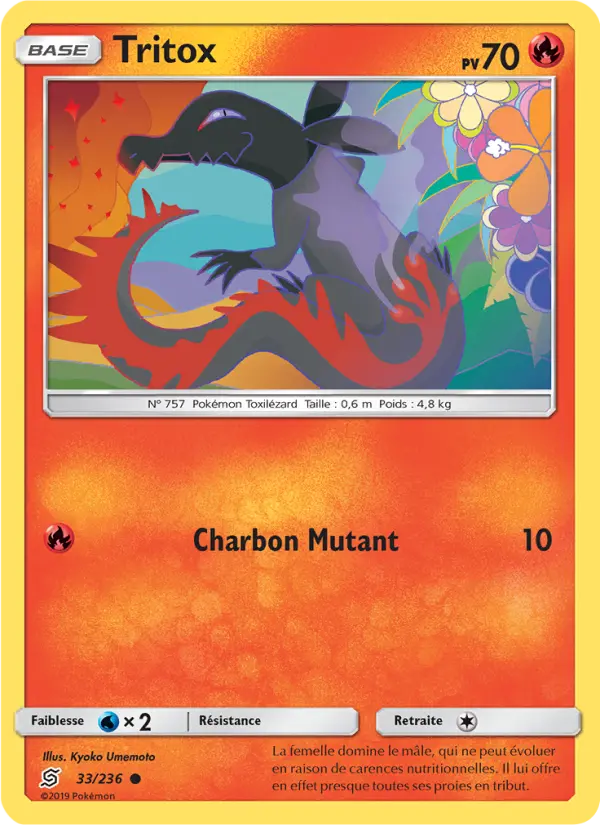 Scan HD carte Pokémon Tritox 33/236 — Harmonie des Esprits