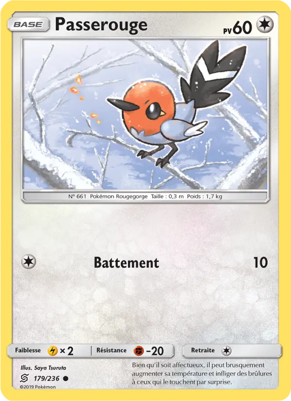 Scan HD carte Pokémon Passerouge 179/236 — Harmonie des Esprits