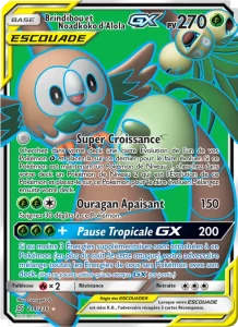 Carte Pokemon Brindibou et Noadkoko d’Alola GX 214/236 Harmonie des Esprits