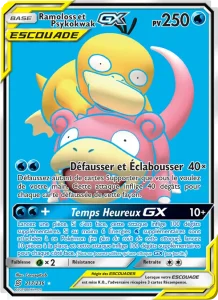 Carte Pokemon Ramoloss et Psykokwak GX 217/236 Harmonie des Esprits
