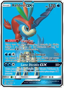Carte Pokemon Keldeo GX 219/236 Harmonie des Esprits