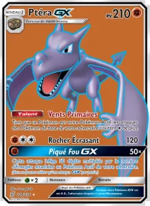 Carte Pokemon Ptéra GX 224/236 Harmonie des Esprits