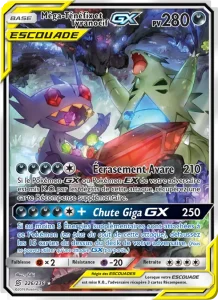 Carte Pokémon Méga-Ténéfix et Tyranocif GX 226 Harmonie des Esprits