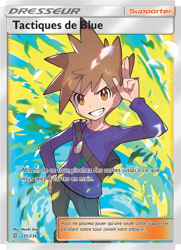 Scan HD carte Pokémon Tactiques de Blue 231/236 — Harmonie des Esprits