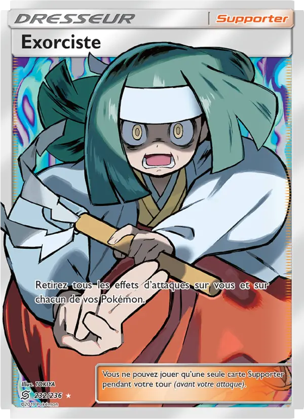 Scan HD carte Pokémon Exorciste 232/236 — Harmonie des Esprits
