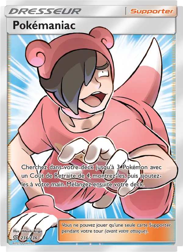 Scan HD carte Pokémon Pokémaniac 236/236 — Harmonie des Esprits