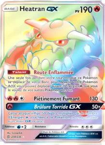 Carte Pokemon Heatran GX 238/236 Harmonie des Esprits