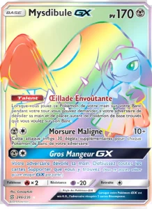 Carte Pokemon Mysdibule GX 246/236 Harmonie des Esprits