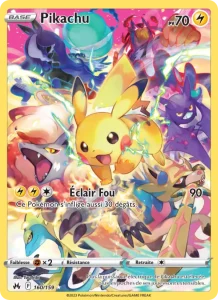 Carte Pokemon Pikachu 160/159 Zénith Suprême