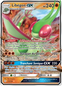 Carte Pokemon Libégon GX 110/236 Éclipse Cosmique