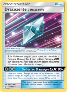Carte Pokemon Dracozélite : Dracogriffe 190/236 Éclipse Cosmique