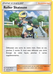 Carte Pokemon Roller Skateuse 203/236 Éclipse Cosmique