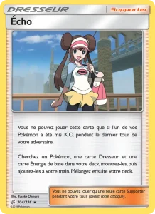 Carte Pokemon Écho 204/236 Éclipse Cosmique