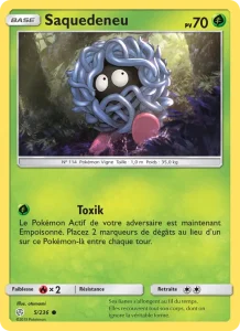 Carte Pokémon Saquedeneu 5/236