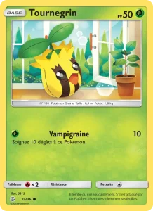 Carte Pokémon Tournegrin 7/236