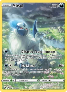 Carte Pokemon Absol GG16/159 Zénith Suprême