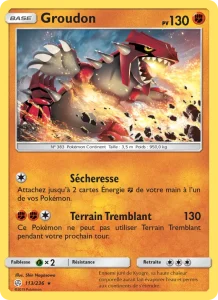 Groudon 113 — Éclipse Cosmique