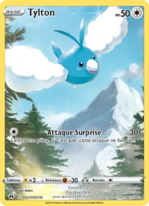 Carte Pokemon Tylton GG27/159 Zénith Suprême
