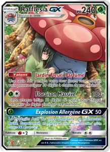 Carte Pokemon Rafflesia GX 211/236 Éclipse Cosmique