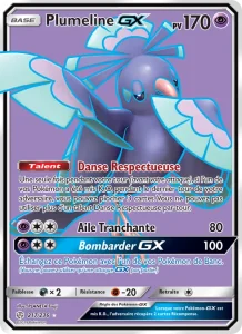 Carte Pokemon Plumeline GX 217/236 Éclipse Cosmique