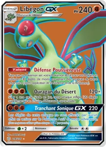 Carte Pokemon Libégon GX 218/236 Éclipse Cosmique