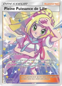 Carte Pokémon Pleine Puissance de Lilie 230 Éclipse Cosmique