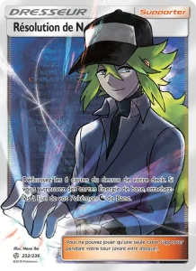 Carte Pokemon Résolution de N 232/236 Éclipse Cosmique