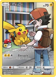 Carte Pokemon Pikachu 241/236 Éclipse Cosmique