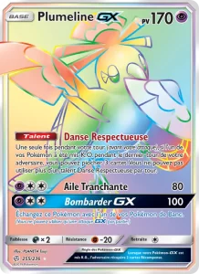 Carte Pokemon Plumeline GX 255/236 Éclipse Cosmique