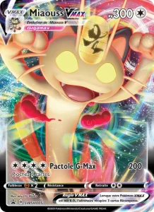 Carte Pokémon Miaouss VMAX SWSH005/107