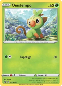 Carte Pokémon Ouistempo SWSH001/107