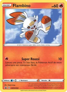Carte Pokémon Flambino SWSH002/107