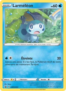 Carte Pokémon Larméléon SWSH003/107